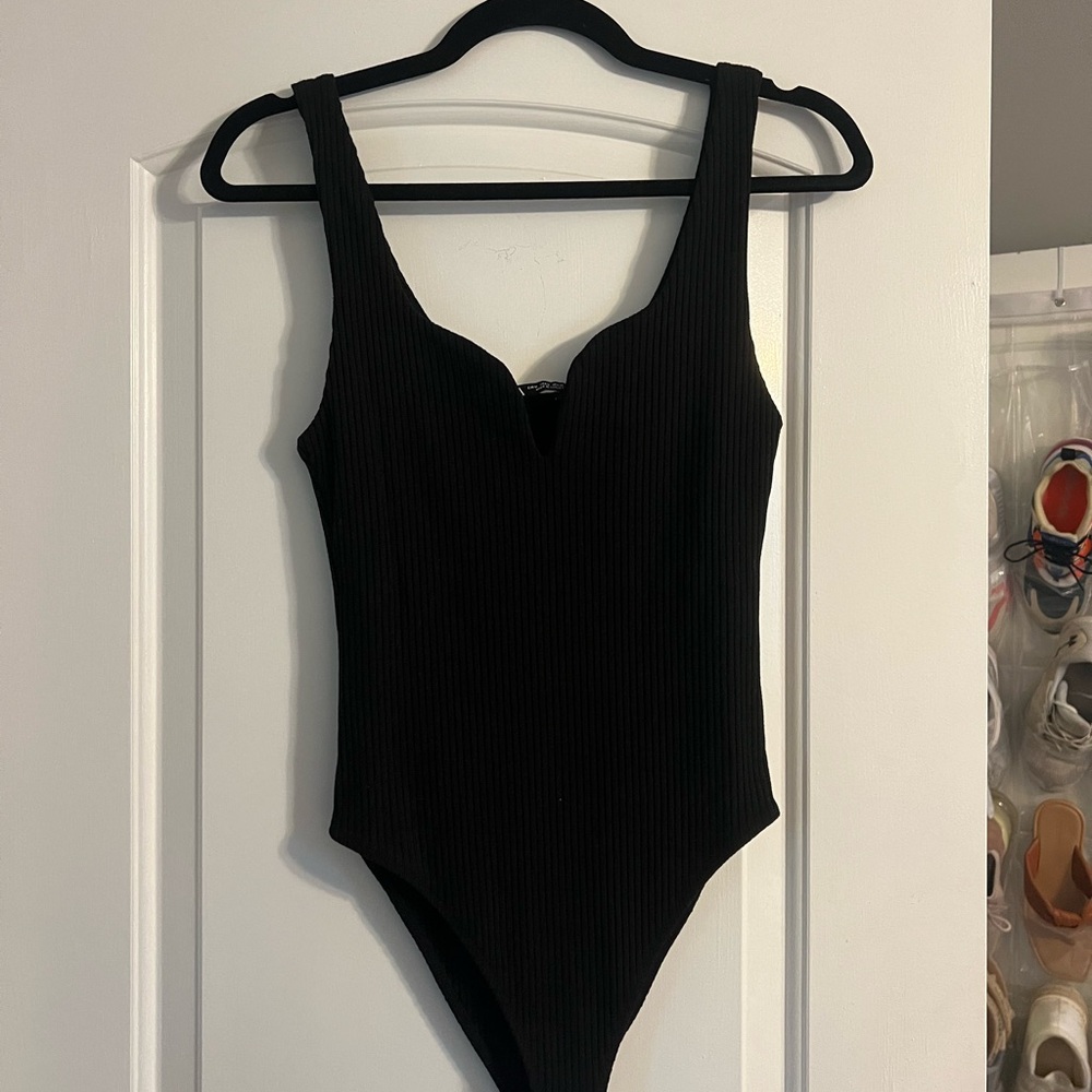 Zara ribbed body suit